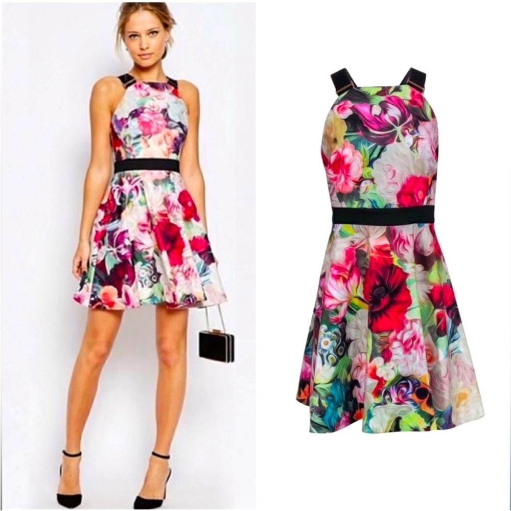 Beautiful Ted Baker dress fits size 10-12 US Women’s